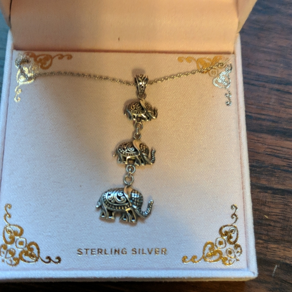 Elephant necklace